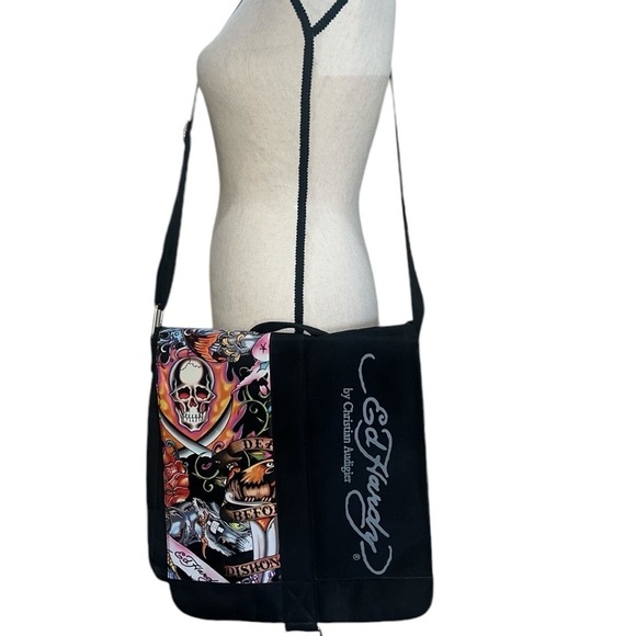 Ed Hardy Other - Ed Hardy by Christian Audigier Messenger Bag